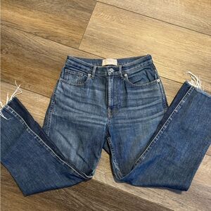 Everlane Dark Blue Straight Leg Jeans